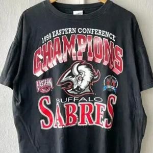 Retro   Buffalo Sabres Graphic Shirt Unisex Cotton Men Women 1999